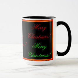 God jul Red Guld Mugg
