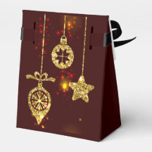 God jul Red Helgdag Glitter mousserande