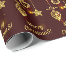 God jul Red Helgdag Glitter mousserande