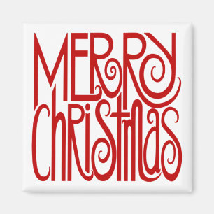 God jul Red Magnet