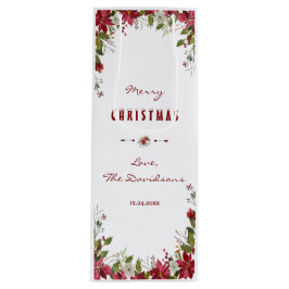 God jul Red Poinsettia Ram