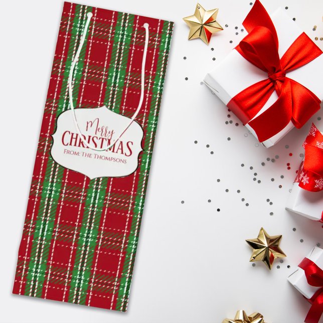 God jul Red Rustic Farmhouse Helgdag Play (Skapare uppladdad)
