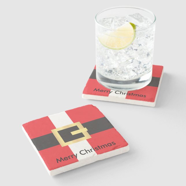 God jul Red Santa Kostym Stenunderlägg (Sidan)