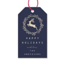 God jul Reindeer Champaigne Guld flottan