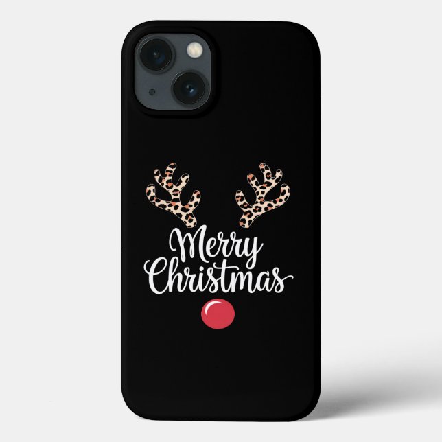 God jul Reindeer-julfamiljen Gift (Baksida)