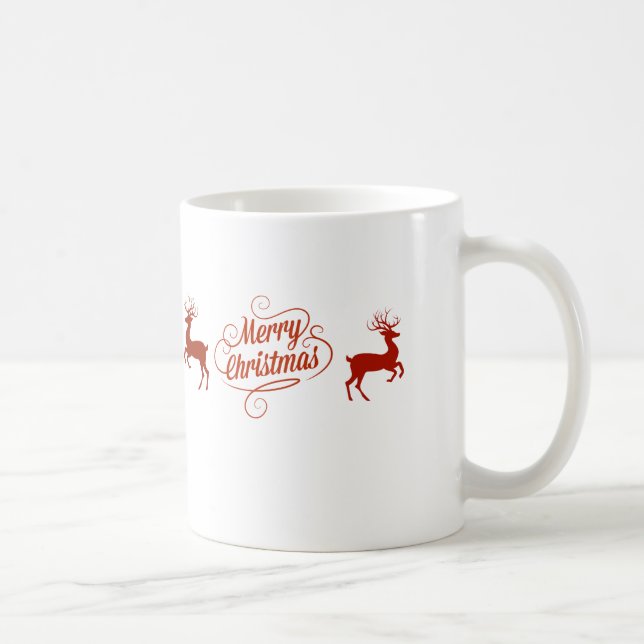 God jul Reindeer Kaffemugg (Höger)