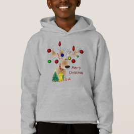 God jul Reindeer Kid's T Shirt