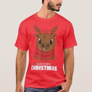God jul Reindeer Reindeer T Shirt