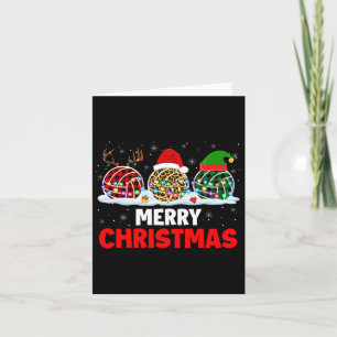 God jul Reindeer Santa Elf Play Leopard V Kort