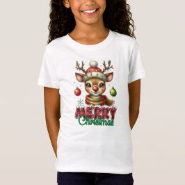 God jul Reindeer T Shirt