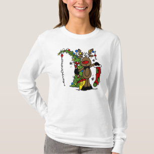God jul Reindeer Tee