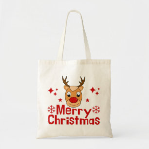 God jul Reindeer Tygkasse