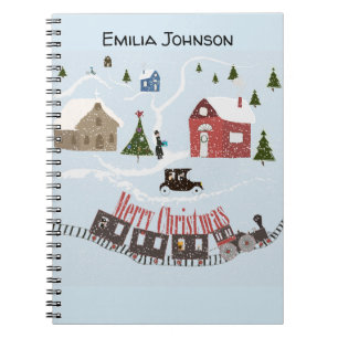 God jul, rektor anteckningsbok