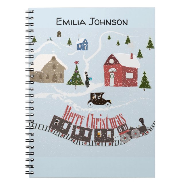 God jul, rektor anteckningsbok (Framsidan)