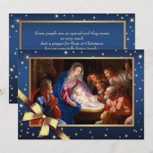 God jul.Religiösa Kundkort för konsthistoria Julkort