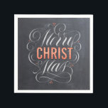 God jul Religiösa Marquee Chalkboard Chalk Pappersservett<br><div class="desc">Ljusa upp namn i ljus och få folk att komma ihåg varför vi säger "God jul". Den här designen innehåller några varianter och du kanske vill checka ut dem alla för att se exakt vilken riktning du vill ta. Ivan Angeliles professionell står i svart för vit bakgrund, vit för den...</div>