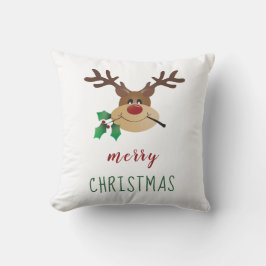 God jul renar med malm kudde