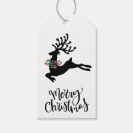 God Jul Renar Presentetikett