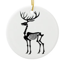 God jul-renar, skelett