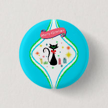 God Jul Retro Siamese Katt