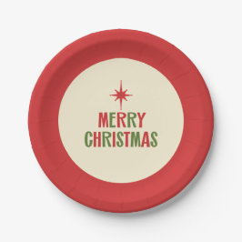 God jul Retro Typografi för 2000-talet