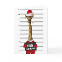God jul, Robert Mugshot Guilty Giraffe
