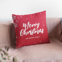 God jul Röd bakgrund med Snöflingor