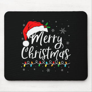 God Jul Röda Tomtehatten Ren Xmas Matchande Musmatta