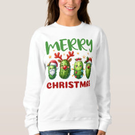 God Jul Rolig Höjdpunkt Presentabel Gurka T Shirt