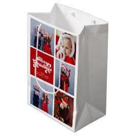 god jul Roligt - enkelt Retro-typografi - foto