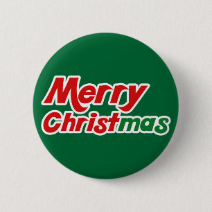 God jul Roligt Flair Christian Buttons Knapp