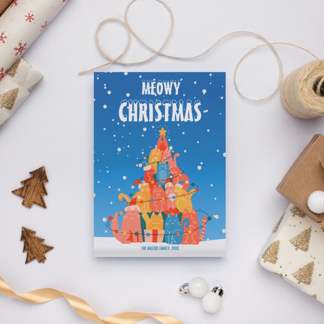 God jul, roligt julkort (Skapare uppladdad)