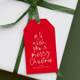 God jul roligt Red personlig helgdag Presentetikett