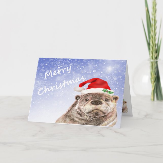 God jul Roligt-visitkort Helgkort (Framsida)