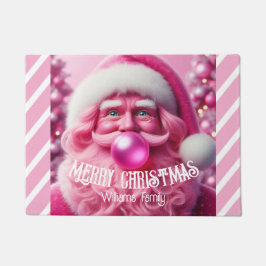 God jul Rosa Bubble Gum | Anpassningsbar Fam Namn