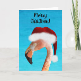 God Jul Rosa Flamingo Julkort Helgkort