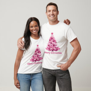 God Jul - Rosa jultröja T Shirt