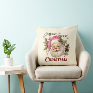 God jul - Rosa Santa Santa Kudde