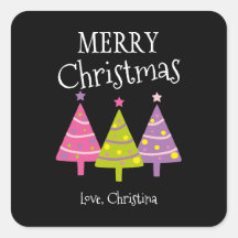 God jul Rosa Träd Anpassningsbar