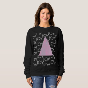 God jul Rosa Träd Winter T Shirt