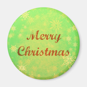 God jul Round Magnet