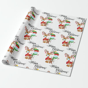 God Jul Rudolf 2020 Covid Snömannen Presentpapper