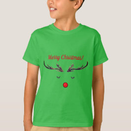 God jul Rudolph 2 T-Shirt