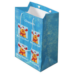 God jul Rudolph Reindeer personalize Namn