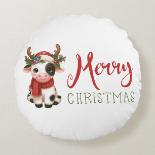 God jul rund kudde