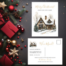 God jul Rustic New Home Flytta