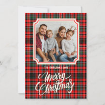 God jul Rustic Pput-familjfoto