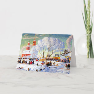 God Jul. Rysk konst-julkort Helgkort