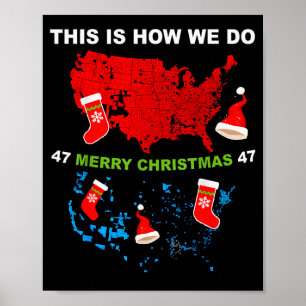 God Jul Så Här Gör Vi Trump Vinner Elect Poster