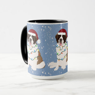 God Jul Saint Bernard Mugg